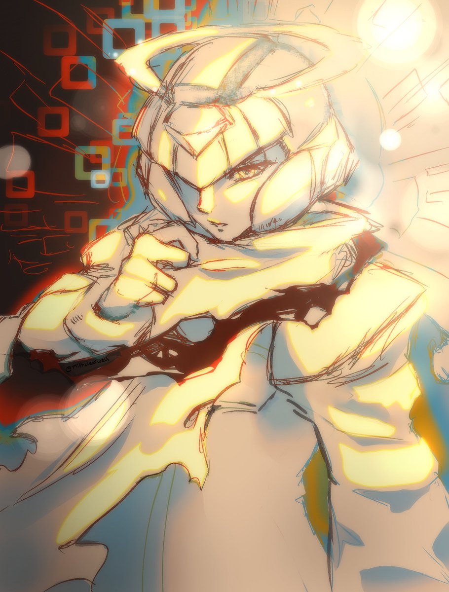 I was inspired.... So much lovely Cyber Elf X art crossing my timeline lately!🤩