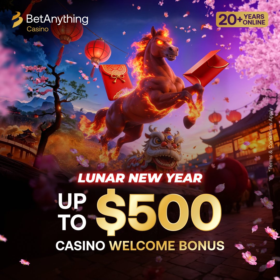 Celebrate the Lunar New Year with a Legendary Welcome Bonus and boost your wins 🧧🔥 

📲 bit.ly/xSolRewardsBon…

Make your first deposit count 🔥