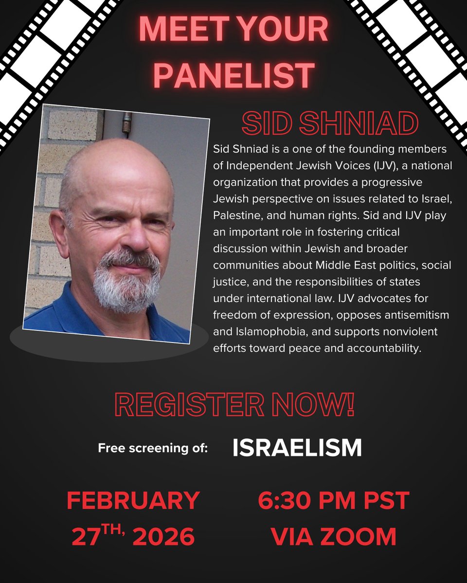 Introducing our first panelist for Fireside Movie Night!

Register here: us02web.zoom.us/meeting/regist…