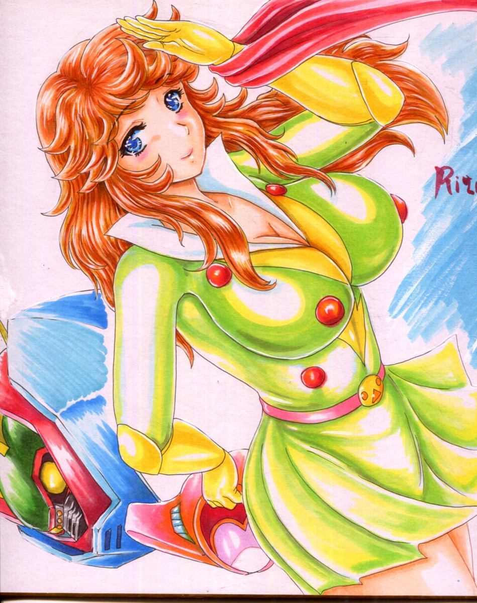 リタ

ヤフーオークション出品中の手描きイラストです。
「グロイザーX」からリタさんです。

手描きイラストをヤフーオークションにて出品しています。
よろしくお願いします。
https://t.co/ORR0PBjx8P 