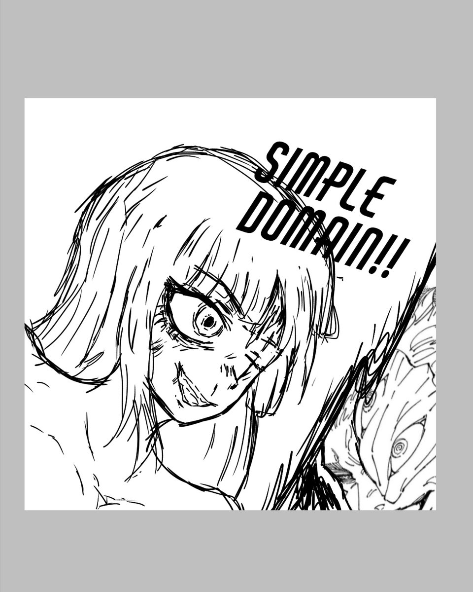 MIWA MY GOAT🗣️🗣️🗣️ (This is just a quick sketch I did for fun i’ll flesh it out in more detail later) #wip #jjk #JujutsuKaisen