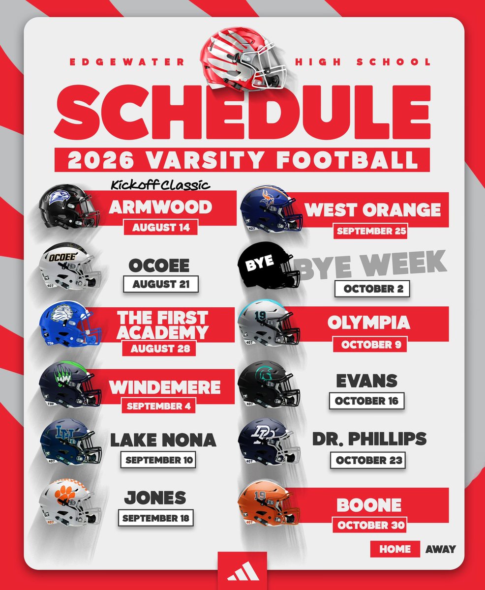 Edgewater Football tweet media