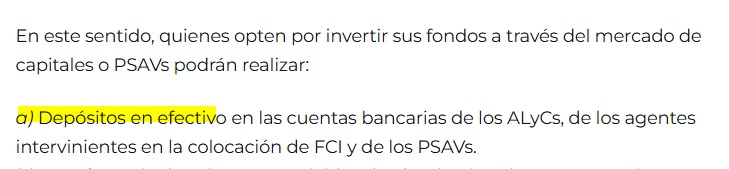 fboggione's tweet photo. Se podra depositar efectivo en los Alyc en forma directa, sin pasar por cuenta bancaria propia
Gran cambio
El KYC bien entendido es conocer a tu cliente, saber el origen de fondos, no impedirle operar o perseguirlo con papeles
Los bancos muchas veces funcionaban de traba https://t.co/lJ8edIcWGo