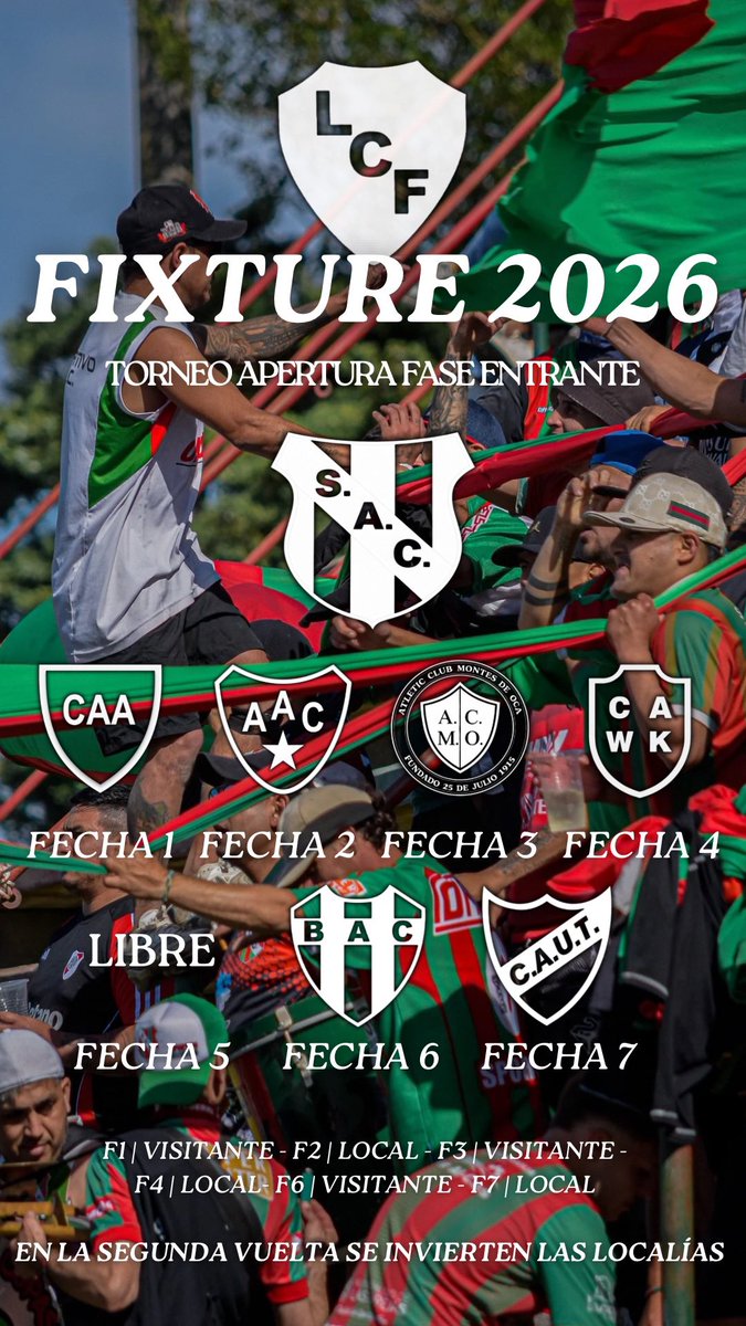 _Santulo's tweet photo. #LIGACAÑADENSE ⚽️

✅ Este finde semana, arranca el Apertura 26’ 

🐺 @SACLasParejas debuta frente a Almafuerte de visitante.

🇧🇫 Nuevo año, nuevo torneo, misma ilusión! https://t.co/x64OjiMA9S