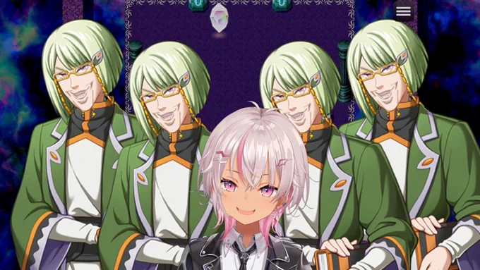 5人コラボなんて珍しいね! ってか後ろが取り巻き見たいで草 #まおんらいぶ