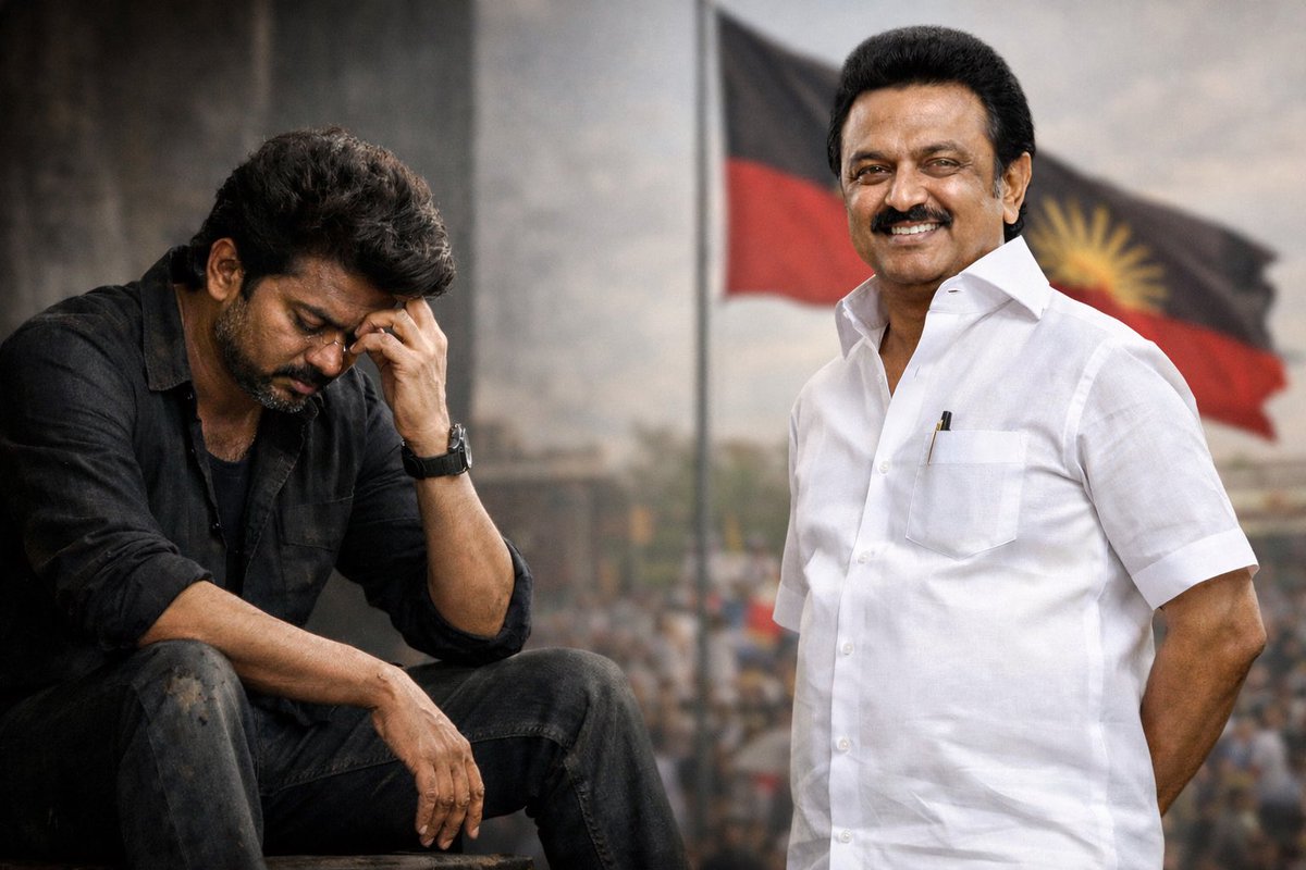 DrSharmila15's tweet image. Have you all noticed ?!… 

The “Vijay wave” is slowly and surely waning !!

The  Political reality check has begun !! 

Cinema crowds  don’t become booth votes.

The #media that once chased his every move is now quietly stepping back and going into scrutiny  

While #DMK is