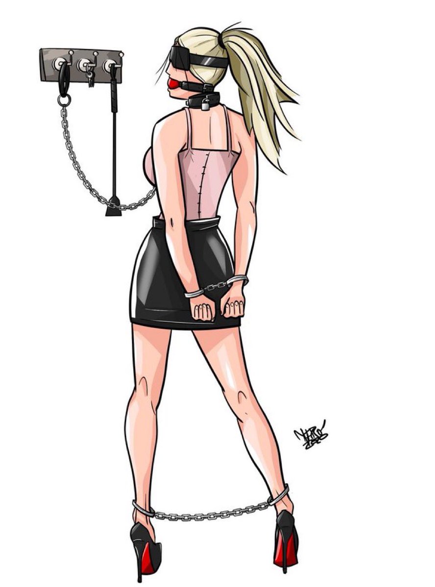 My imagination’s image of <a href="/marlenebound/">Marlene Bound</a> waiting for her partner to get home (not my art).

#marlenebound