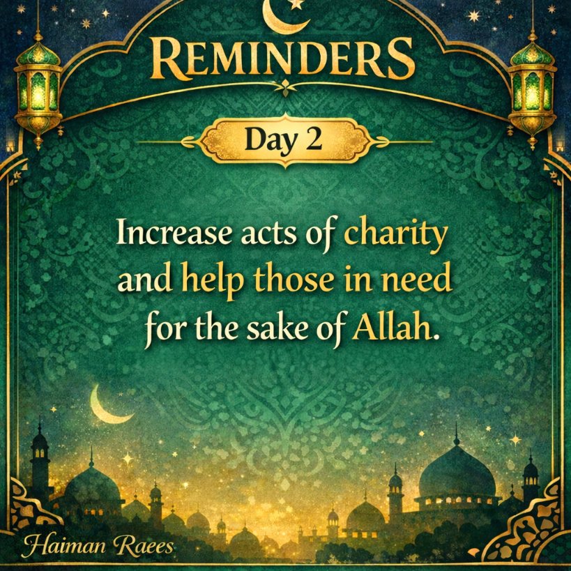 HaimanRaees's tweet photo. Reminders https://t.co/V85YYvcrAG