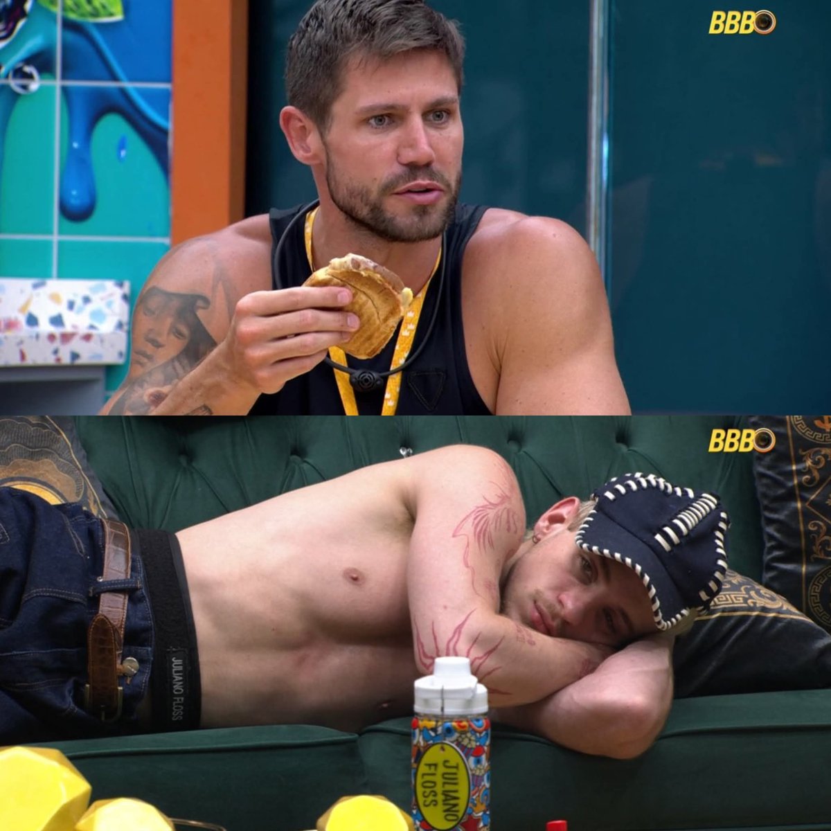 Sem a Ana Paula, o Juliano não aguenta um Paredão com o Jonas! 🤭