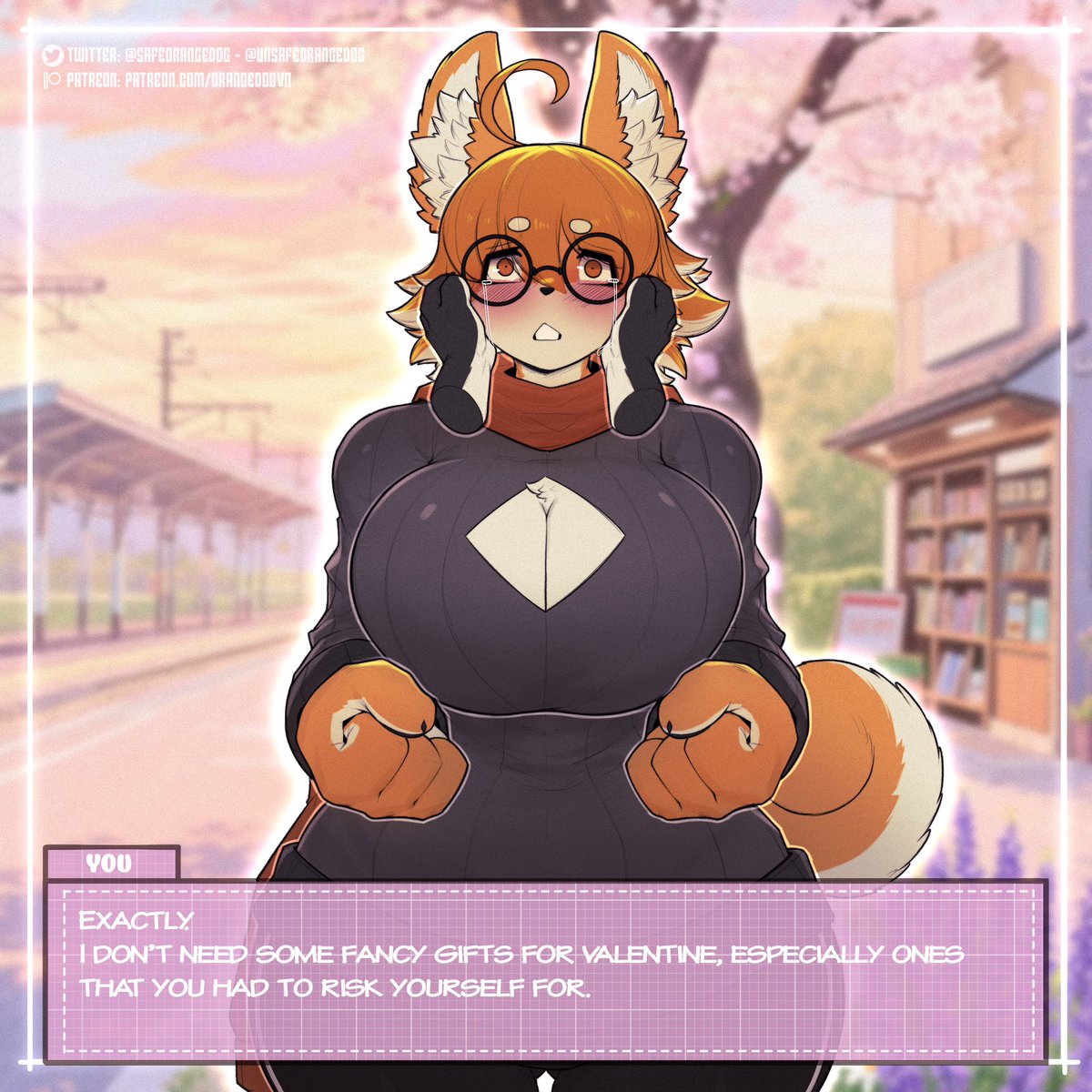 Orange Dog (Commission Closed: 5/5 🍊) tweet media