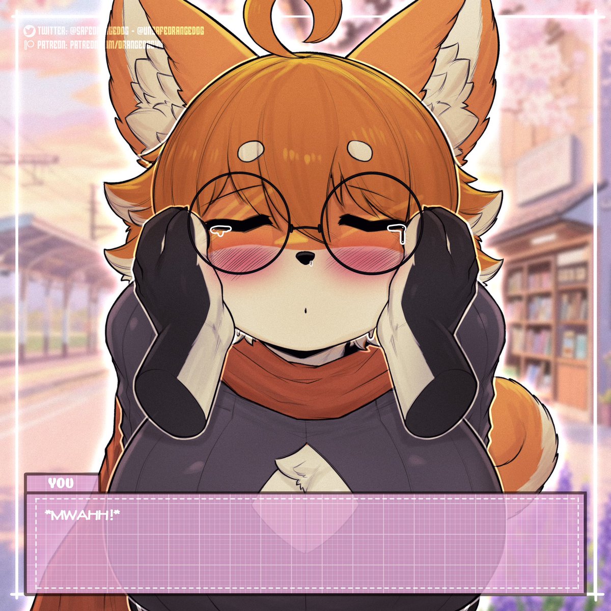 Orange Dog (Commission Closed: 5/5 🍊) tweet media