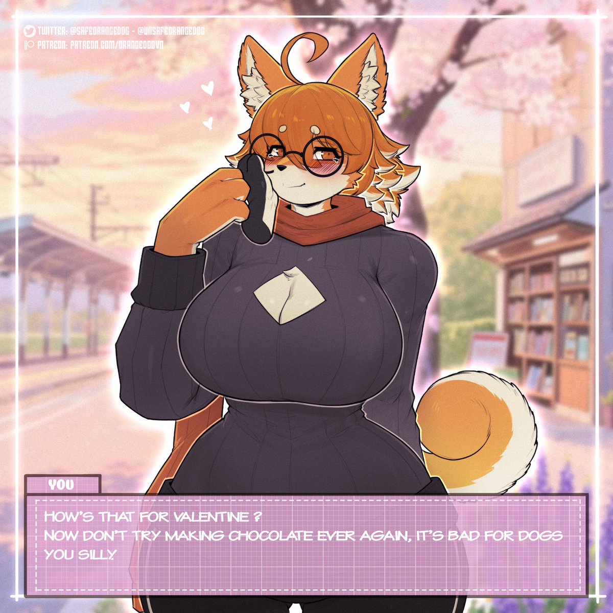 Orange Dog (Commission Closed: 5/5 🍊) tweet media