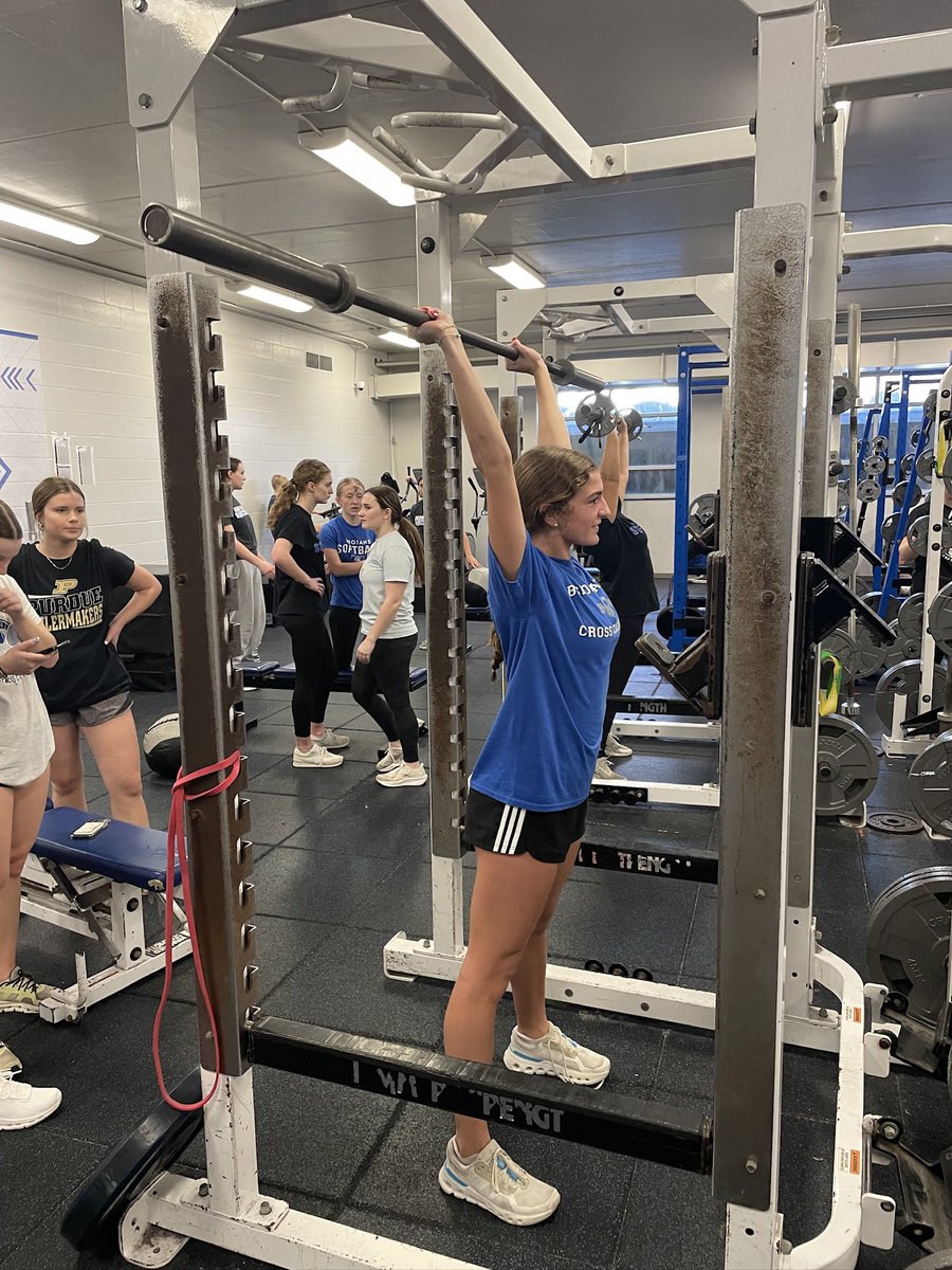 Coachpadgett71's tweet photo. Today is all about our @bchs10s girls team and the days they have been stacking in the weight room! Love the effort we are seeing out of this group! @BCHSAthletics @BishopChatardHS https://t.co/hmElOJMqvR
