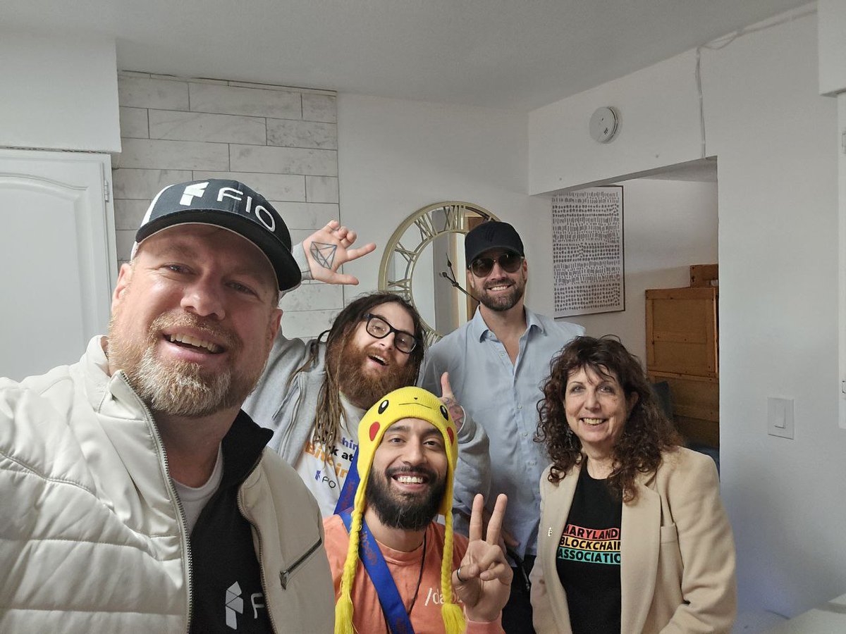 joinFIO's tweet image. ETHDenver energy is unmatched. ⚡️

FIO is here - pushing Web3 identity forward so sending crypto feels as easy as sending an email.

If you’re in Denver, come say hi.

Let’s build. 🤝

@EthereumDenver @MiggyCryptoX @ambire  #Web3 #CryptoEvent