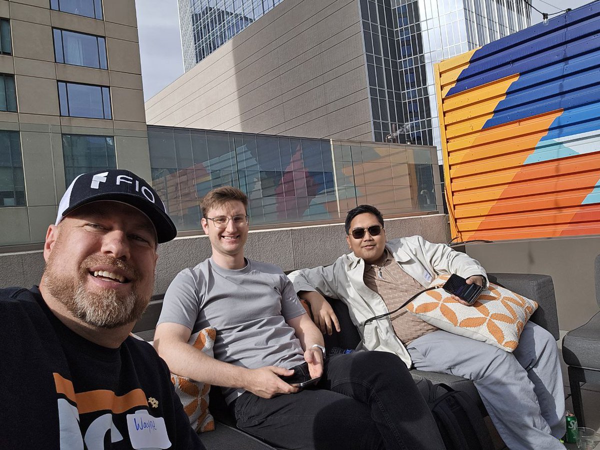 joinFIO's tweet image. ETHDenver energy is unmatched. ⚡️

FIO is here - pushing Web3 identity forward so sending crypto feels as easy as sending an email.

If you’re in Denver, come say hi.

Let’s build. 🤝

@EthereumDenver @MiggyCryptoX @ambire  #Web3 #CryptoEvent