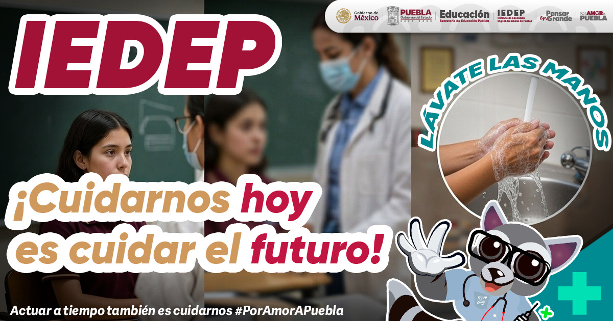 🚨 Fiebre, tos, escurrimiento nasal, irritación ocular o erupciones en la piel son señales de alerta. Ante cualquier síntoma, #PensarEnGrande es aislarse y acudir a la unidad de salud más cercana. Cuidarnos es prioridad, #PorAmorAPuebla.