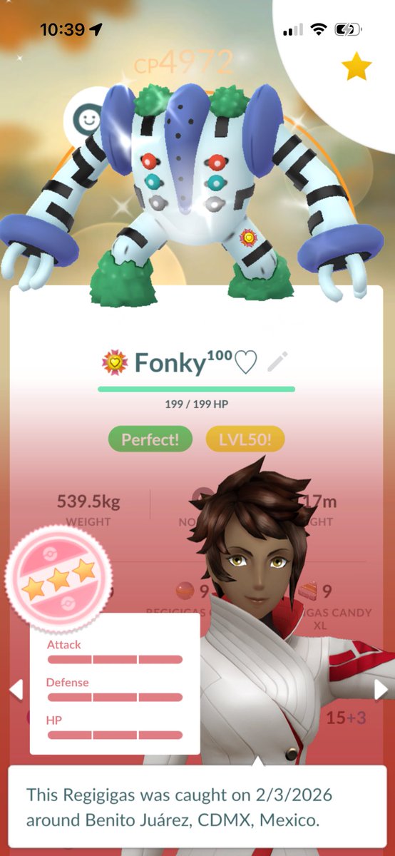 Best buddy No. 48 is my Purified Shundo Regigigas! 💙