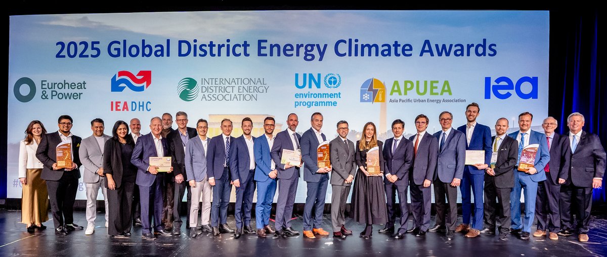 districtenergy's tweet photo. Congratulations to our Global District Energy Climate Award (GDECA) winners 🏆

In partnership with Euroheat &amp; Power, these #awards recognize and celebrate #sustainable #districtenergy solutions in our communities and #cities. https://t.co/o7HY1kZBCw