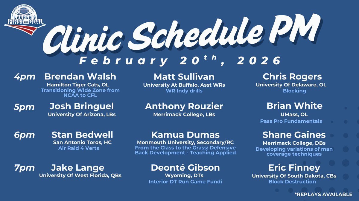 Lauren's First and Goal Coaches Clinic tweet media