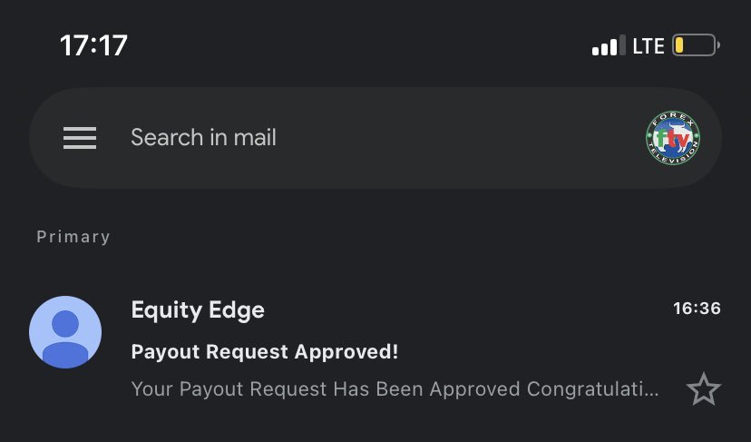 ForexTvOfficial's tweet photo. READ THIS ABOUT EQUITY EDGE!!!

ONE YEAR EXPERIENCE ON FUNDED ACCOUNT WITH EQUITY EDGE.
 
I just received my 8th payout with Equity Edge and honestly it still feels crazy saying that i’ve been trading with them on this particular funded account for over a year now and they’ve paid me every single time. No delays, no excuses, payouts always processed fast and on time. That consistency is what matters most to me.

I got funded on the 20th of February, last year. Today is 19th February, 2026 and I just got my 8th payout approved.

Having access to that kind of capital genuinely changed my situation and my perspective about equity edge. It gave me opportunities I wouldn’t have had on my own and allowed me to take trading seriously risking only 1% per trade. That’s something I don’t take lightly.

Anytime I had an issue, a question, or even when I was frustrated, I reached out and they responded quickly and actually helped. I’ve never felt ignored and I’ve never felt like they were trying to avoid paying me. In over a year, they’ve never been a problem for me hence why I decided to purchase another 50k account size from them last month which is currently in phase two.
That’s been my experience across 8 payouts.

And honestly, you can’t get a 50k account for only $128 with consistent payouts and real support elsewhere, I haven’t seen it. 
They’ve continued improving over the last year and that’s why I believe they’ll be top 3 in the industry soon. I genuinely can’t complain.

On to payout number 9, let’s go.