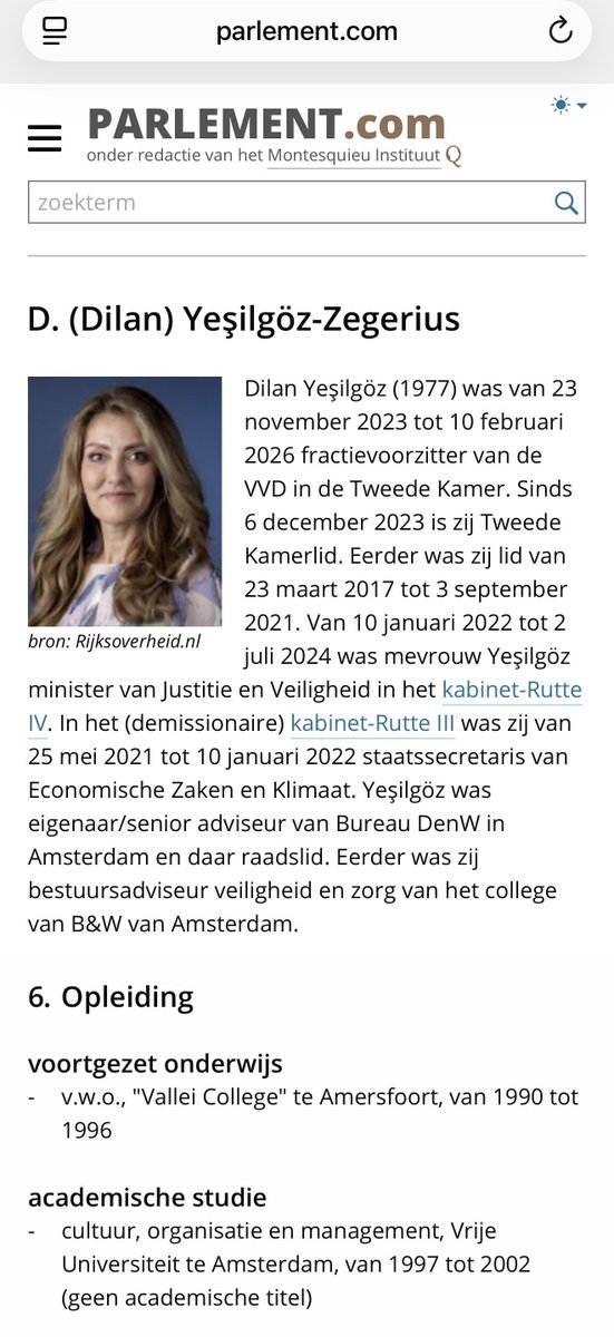 Drs. Yesilgöz?

Bye 👋