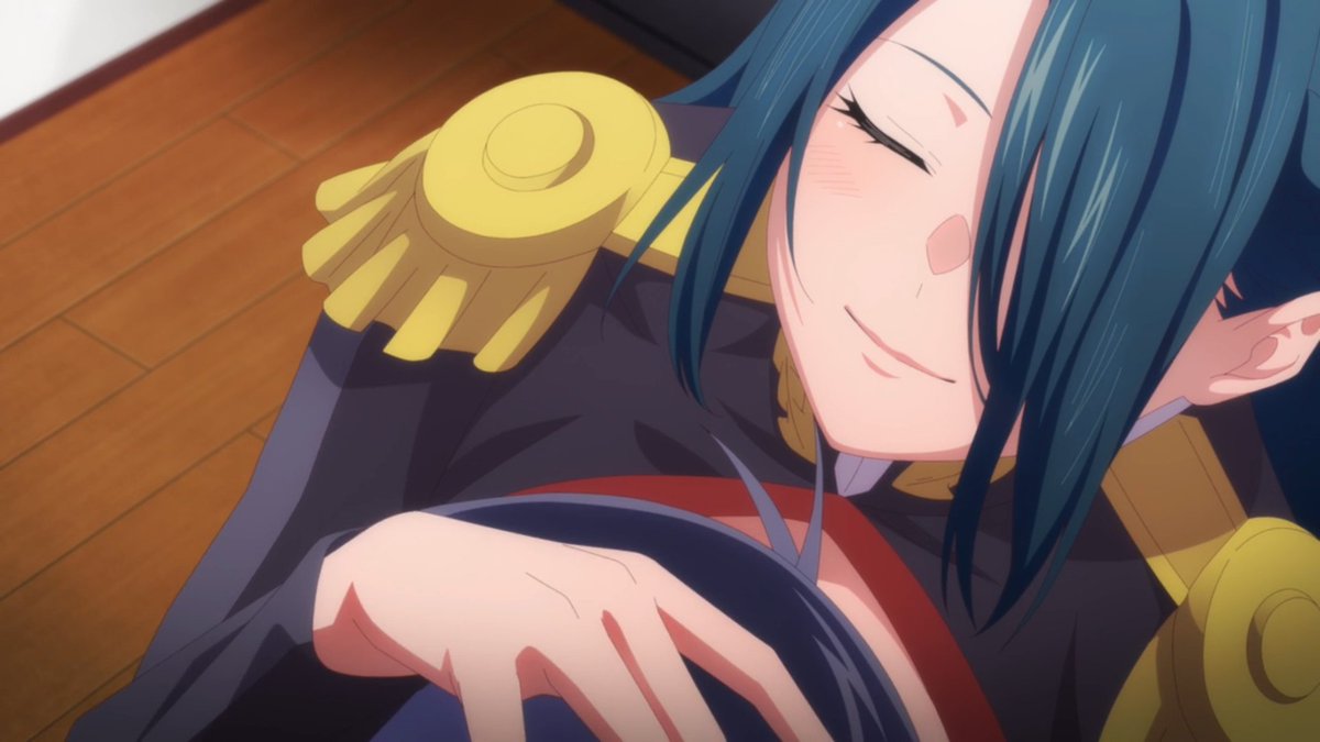 風舞希さんのご褒美シーンだああああ。
慈愛に満ちた表情！柔らかいπ！なでなで！
これが母親の包容力だ…

優希が今までで一番羨ましかったです
#魔都精兵のスレイブ2 7話
#まとスレ