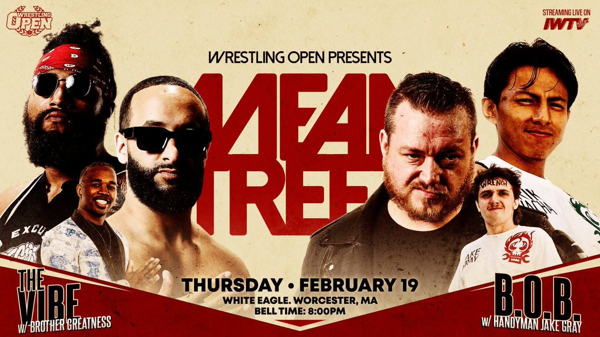SammyDiazJr's tweet photo. 🔥Tonight🔥 

Back at the White Eagle for @WrestlingOpen with a fun one! 

Last Chance to Sponsor "Top 5 Dead or Alive" &amp; @aries_mani #TheVibe 

Email 📧 @beyondwrestling https://t.co/O97WjcUhXI