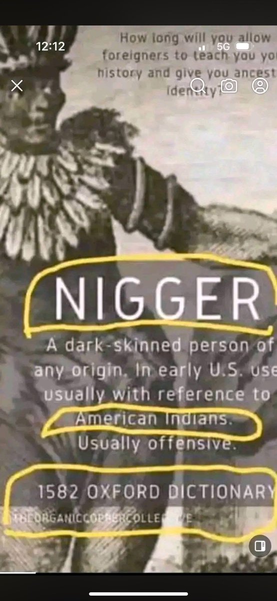 Crypto4Nfts_Q's tweet photo. @GRIIIMGAMER @AsianDaBrattt They didn’t adopt us, they took our spot. That’s a lie yt people and racist tell to keep your mind off America and focus on Africa. My family started off as Indian on census and was reclassified to negro and colored later on. We got our land  my family own we lived on for years. https://t.co/QL32KSIcjs
