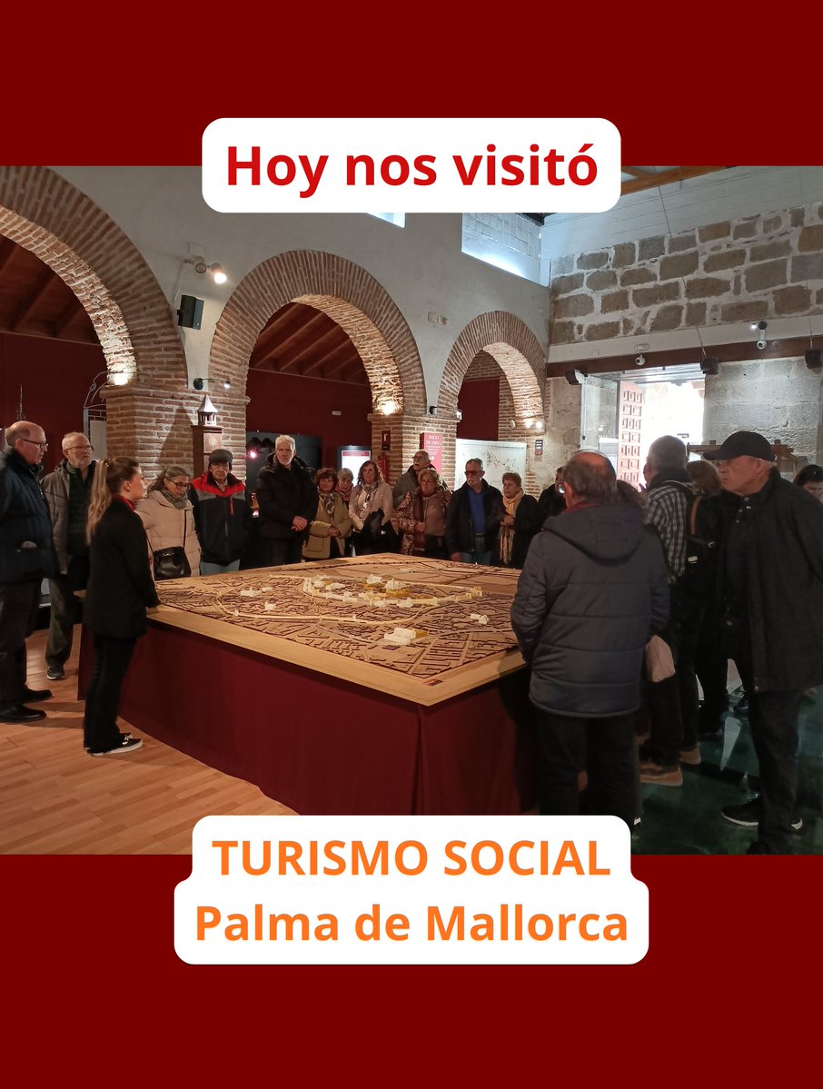 HOY NOS VISITÓ... 🚌
Un grupo de Turismo Social de Palma de Mallorca. ¡Muchas gracias por su visita!