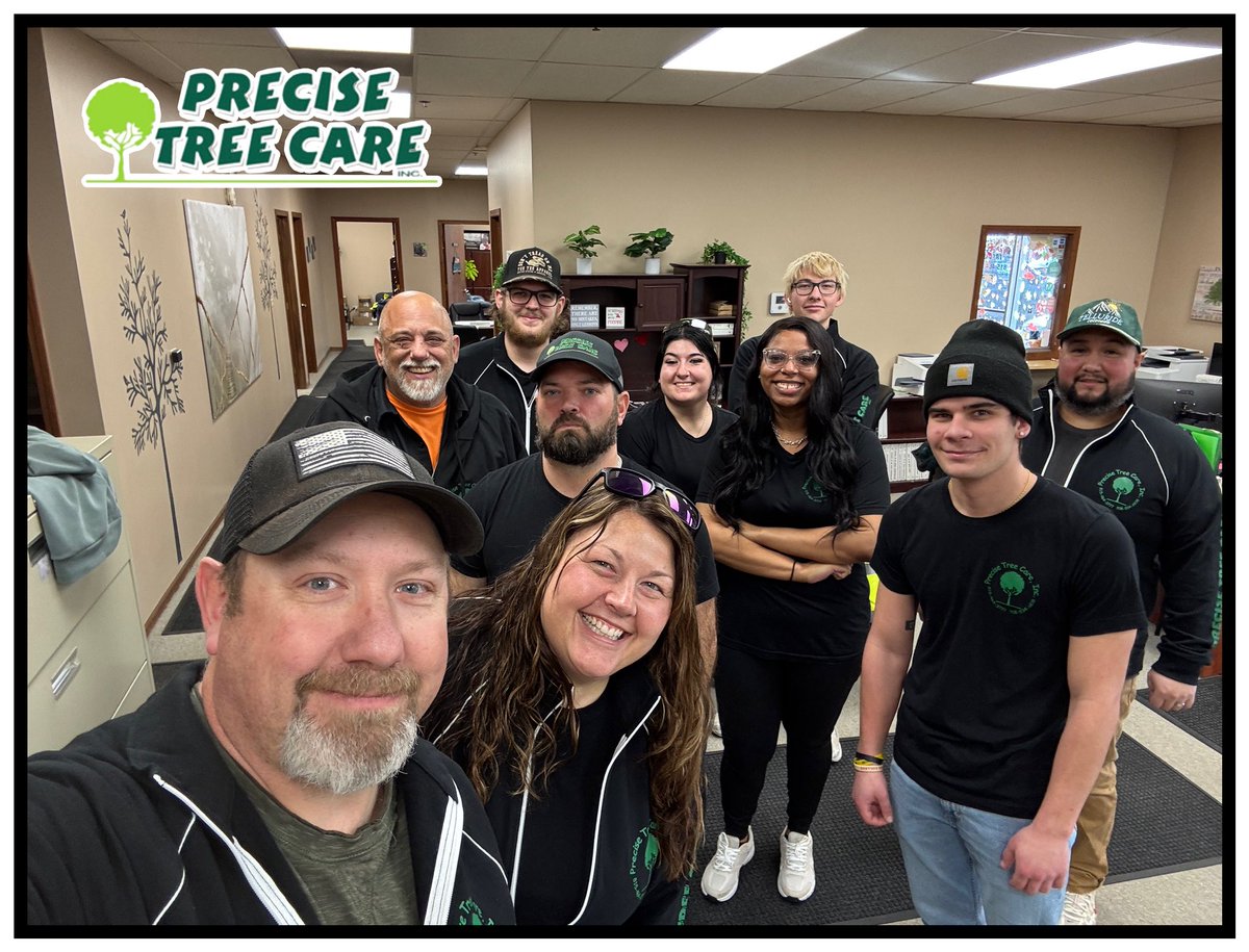 PreciseTreeCare's tweet photo. We share a lot of photos of our crews in the trees, and rightfully so. They do incredible work.

Today we want to highlight the team behind the scenes. https://t.co/F22Dob3Y4R