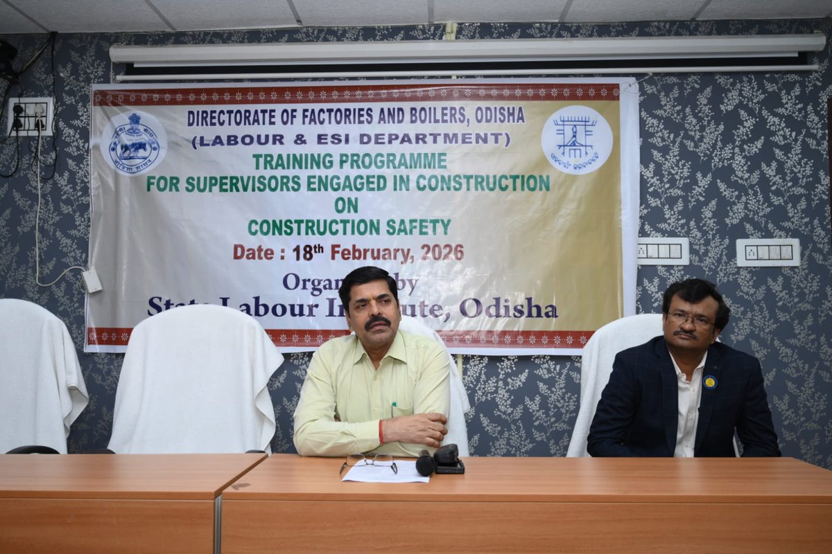 Director of Factories & Boilers, Odisha tweet media