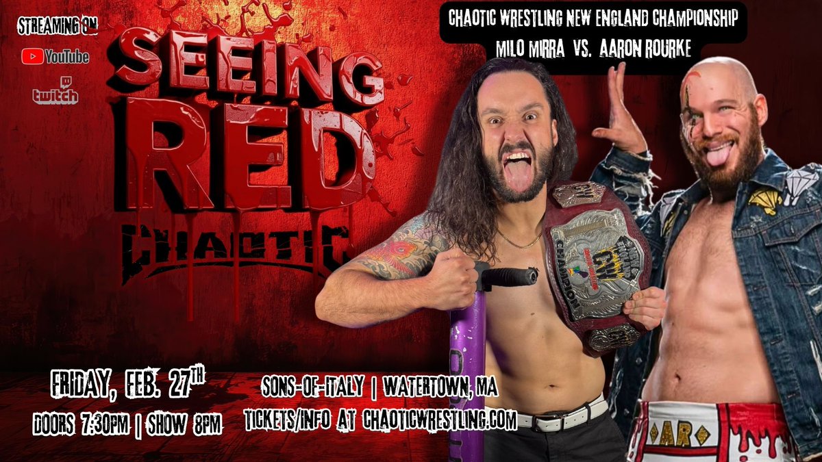 ChaoticWrestlin's tweet photo. https://t.co/F3qNw55Lsz