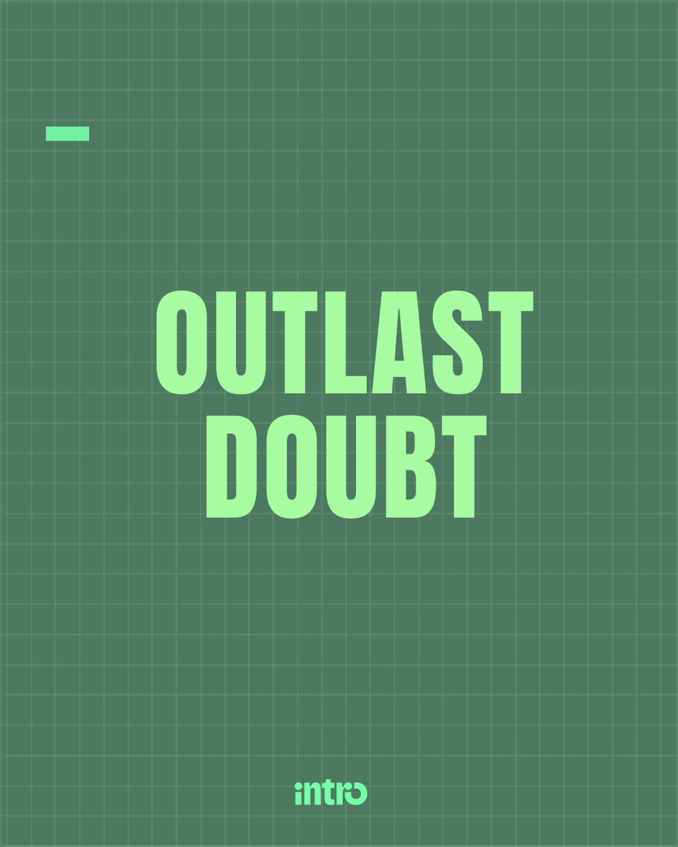 intro's tweet photo. Reminder: the ones who win aren't fearless, they just stayed in the game longer. https://t.co/xgHxYYo85a