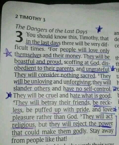 WilliamsKr88077's tweet photo. In these last days, God is defiantly showing us that demonic influence can exists within both political parties. He warns us not to be spiritually deceived. 
2 Timothy 3:13: But evil men and impostors will grow worse and worse, deceiving and being deceived. Pray &amp; Trust God Only. https://t.co/n58y1hrb5r