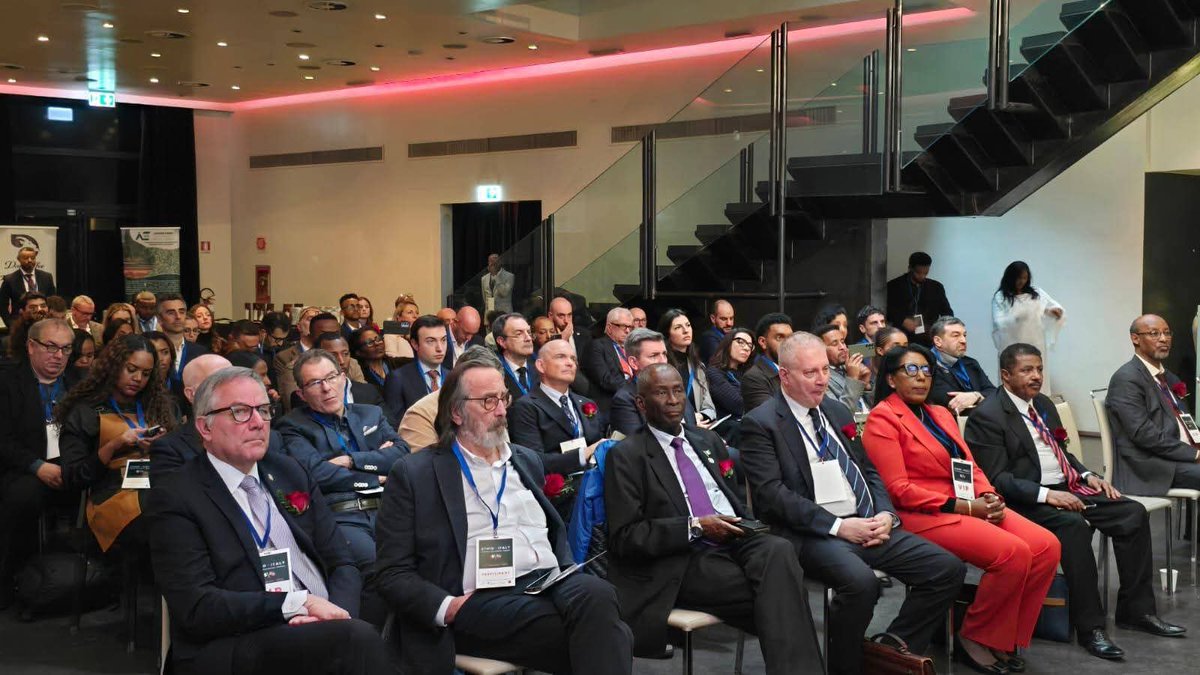 ETEmbassyROM's tweet photo. Today in Milan, the Ethio–Italy Coffee Business Forum launched a practical push to connect Italy’s coffee market directly with Ethiopian exporters and producers. https://t.co/vVyjf50vcW