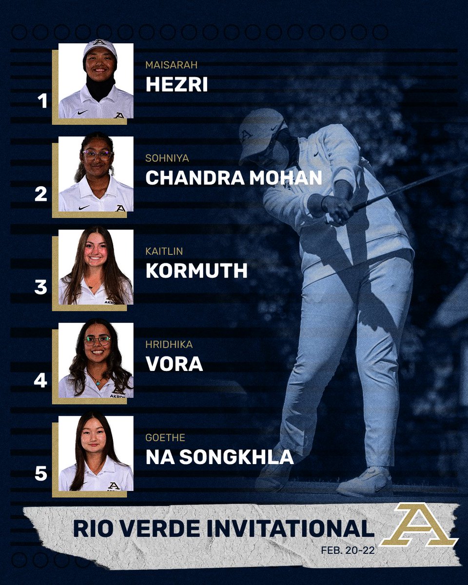 Akron Zips W Golf tweet media