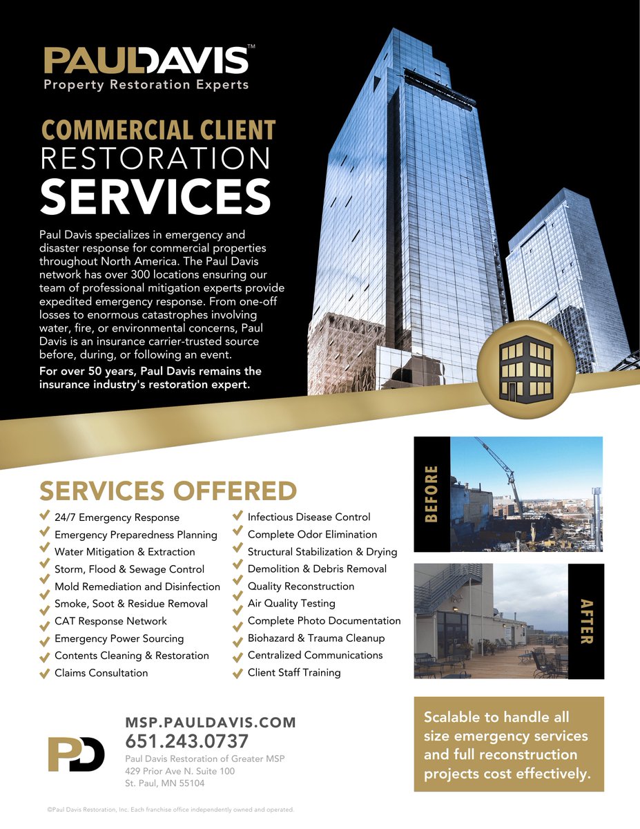 Paul Davis Restoration of Greater MSP tweet media