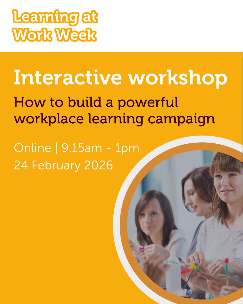 Learning at Work Week tweet media