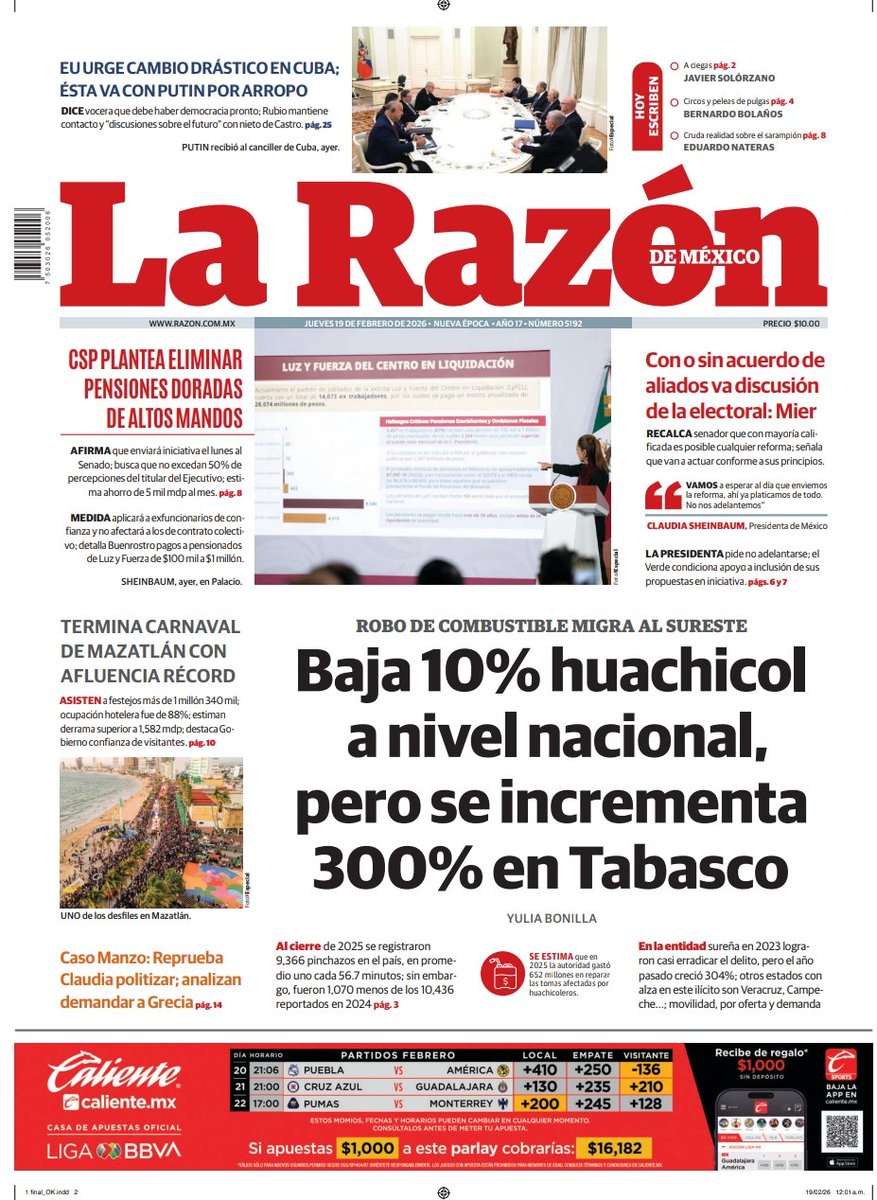 yul_bonilla's tweet photo. 📰⛽🛢️Huachicoleros migran al sureste del país 
Aunque el robo de hidrocarburo, por medio de tomas clandestinas, ha caído 10% a nivel nacional, comienza a observarse un incremento considerable en estados como Tabasco. 
https://t.co/T9JJiHCPdg https://t.co/JF4weapEjo