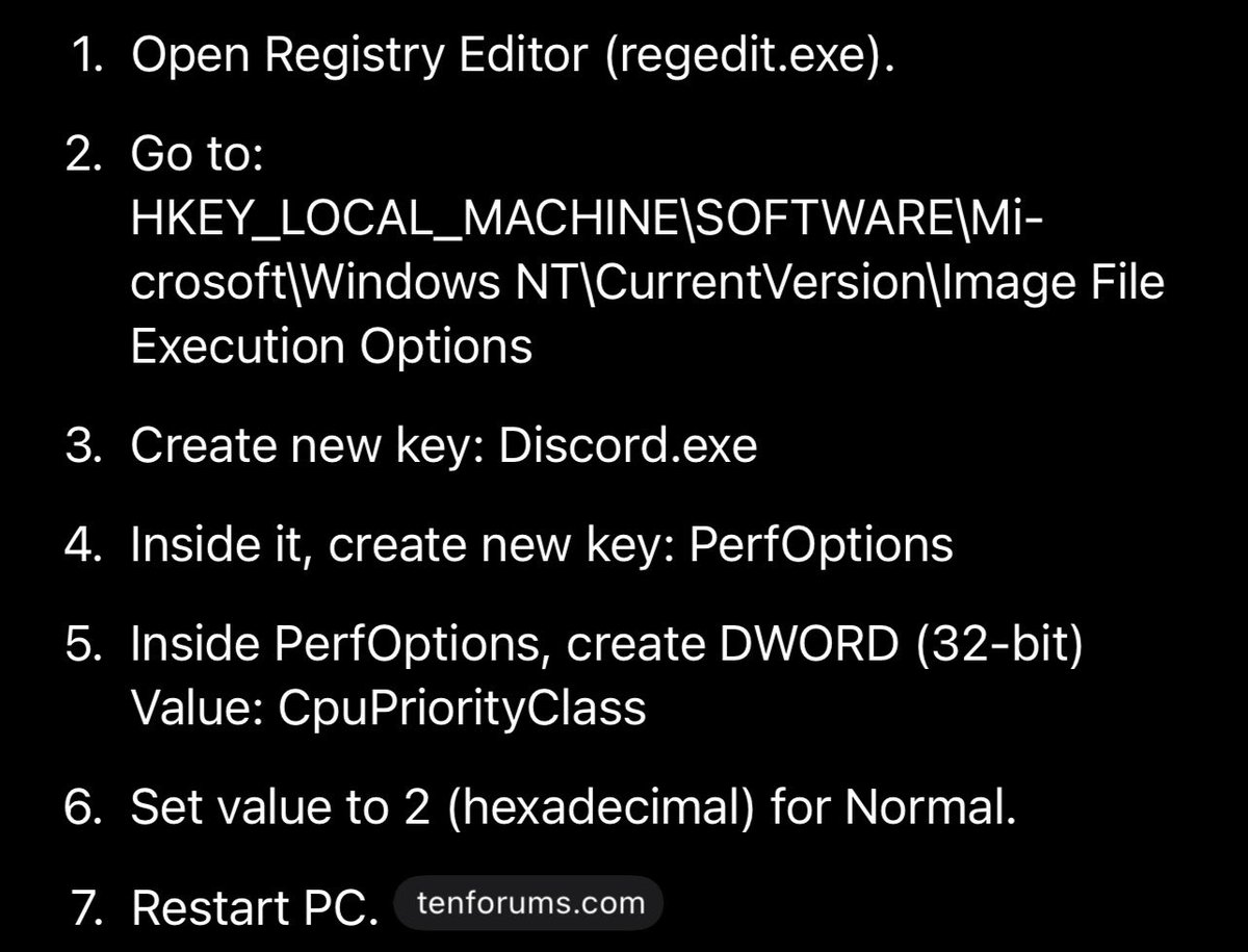ScrubZer0's tweet photo. @KIRNEILL you have to do it every time with task manager. try this to set it and forget it: https://t.co/fiP9KYE3yA