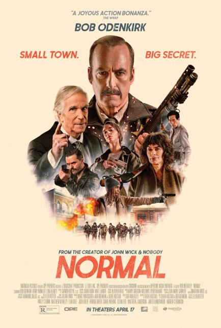GeekVibesNation's tweet photo. New poster for #NORMAL starring Bob Odenkirk, Henry Winkler, Lena Headey

In theaters April 17 https://t.co/T2uSjxnTal