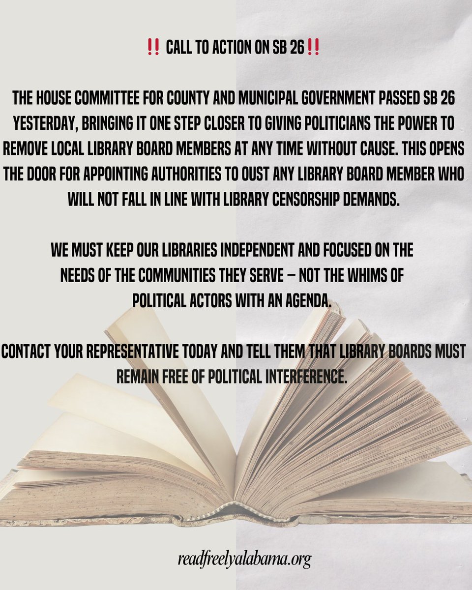 Read Freely Alabama tweet media