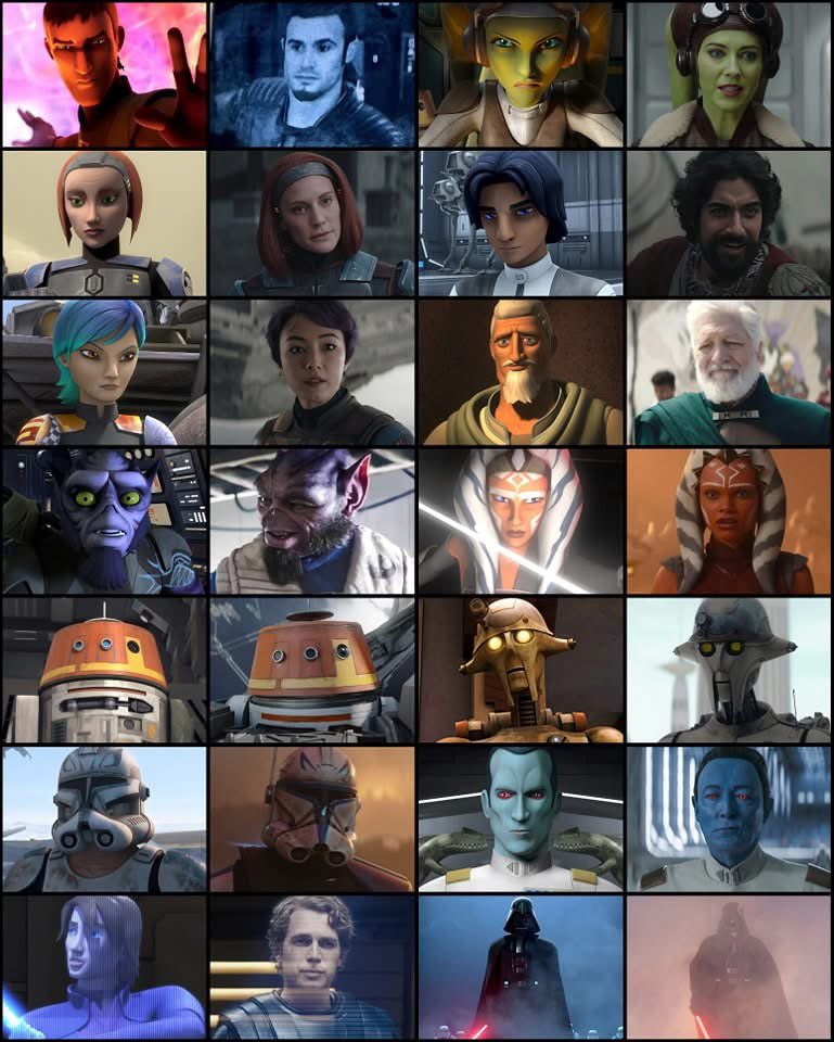 If you told me back in 2014 when Star Wars Rebels would first air that in the year 2026 we would have basically the entire main cast in live action I wouldn’t have believed it but I am so happy it happened!!
