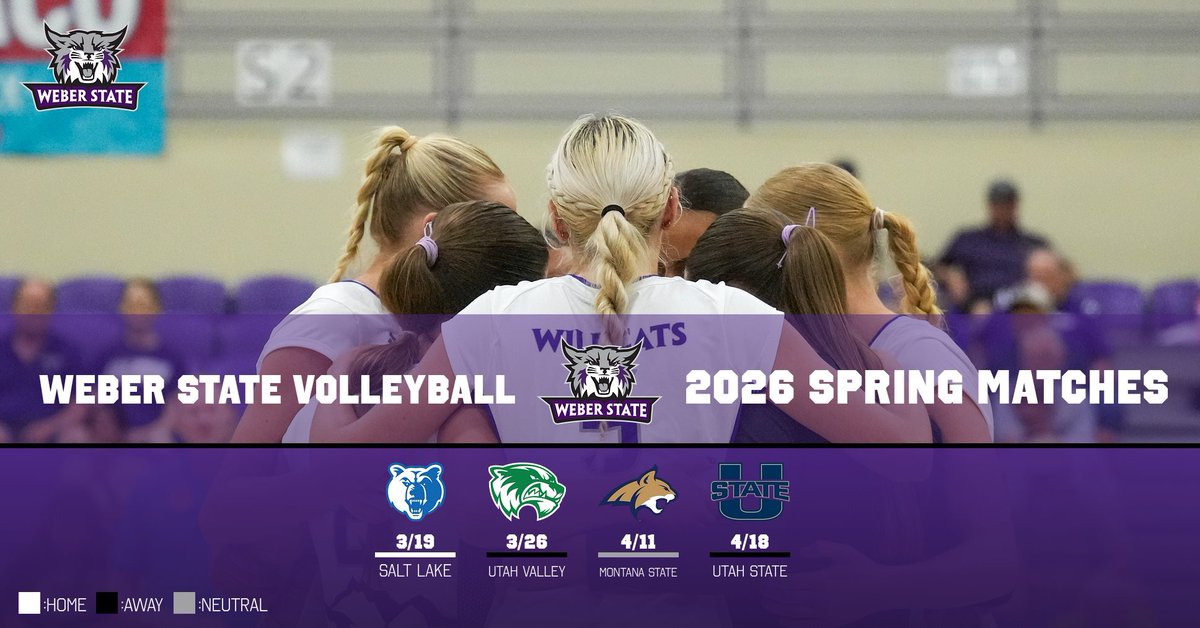 Weber State Volleyball tweet media