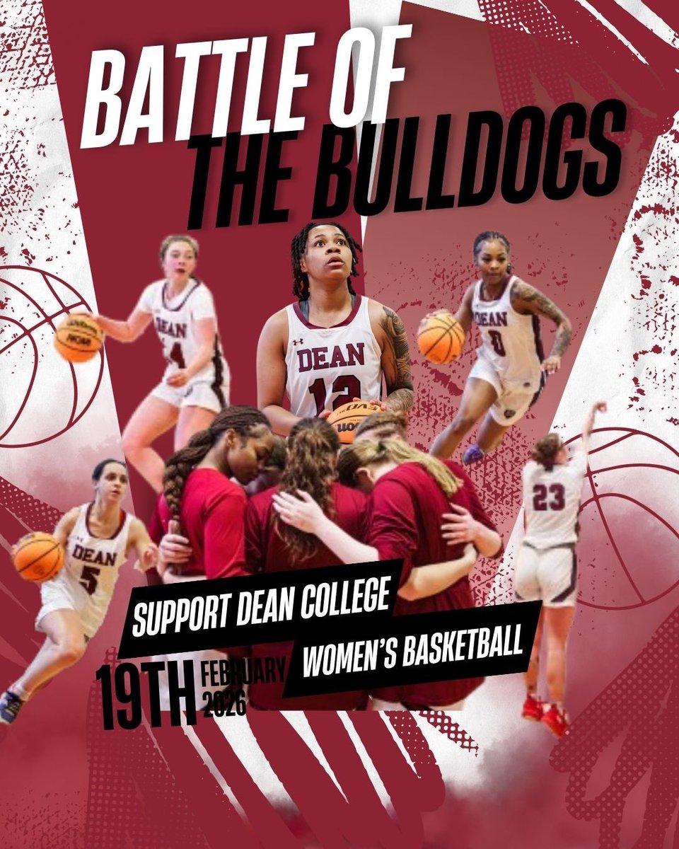Dean_WBB's tweet photo. Battle of the Bulldogs!🐾🏀 Please consider donating to the Dean Women’s Basketball Program! Link is here and in our Bio! 🤩

https://t.co/XXWRrryum2 https://t.co/3jbTINo7dv