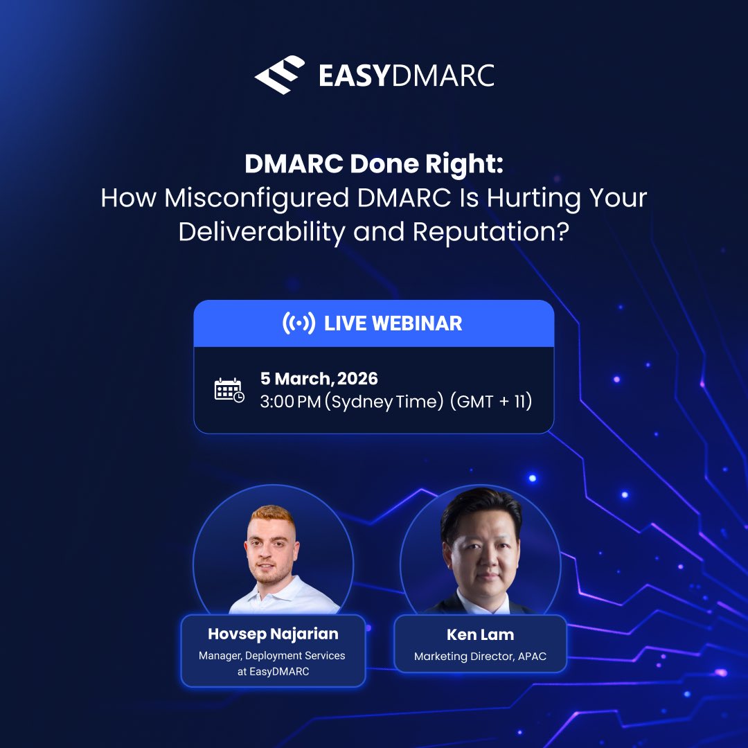 EasyDMARC tweet media