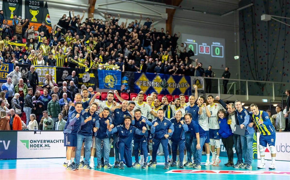 souvess's tweet photo. 🏐👏 Fenerbahçe Medicana, CEV Cup'ta çeyrek finale yükseldi. https://t.co/OtObycLTa5