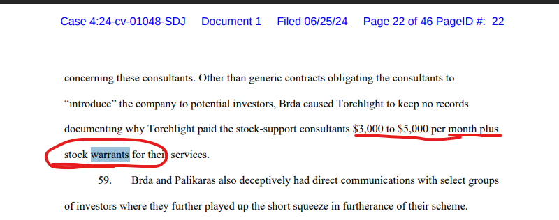 MMTLP
hey <a href="/JunkSavvy/">JunkSavvy</a> and <a href="/MetaGuyMarduk/">MARDÜK (Loading...) 😎🦋</a> yes there absolutely WERE warrants..... says so in the SEC charges...
storage.courtlistener.com/recap/gov.usco…