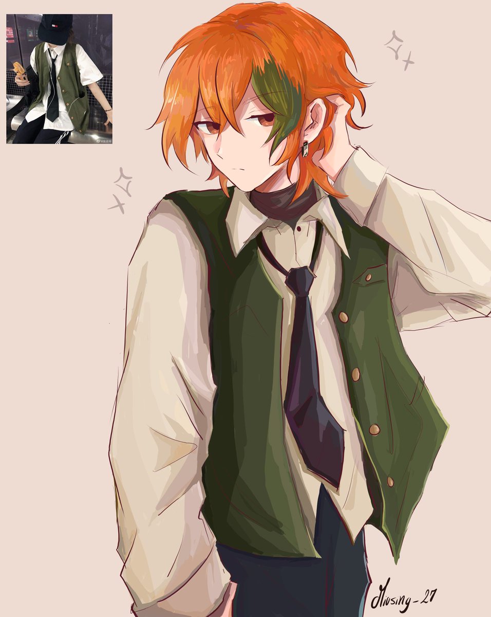 Estaba en Pinterest y me encontré con este diseño de ropa asi que dibuje a Jardred con el :)✨
#FanartParaJardred