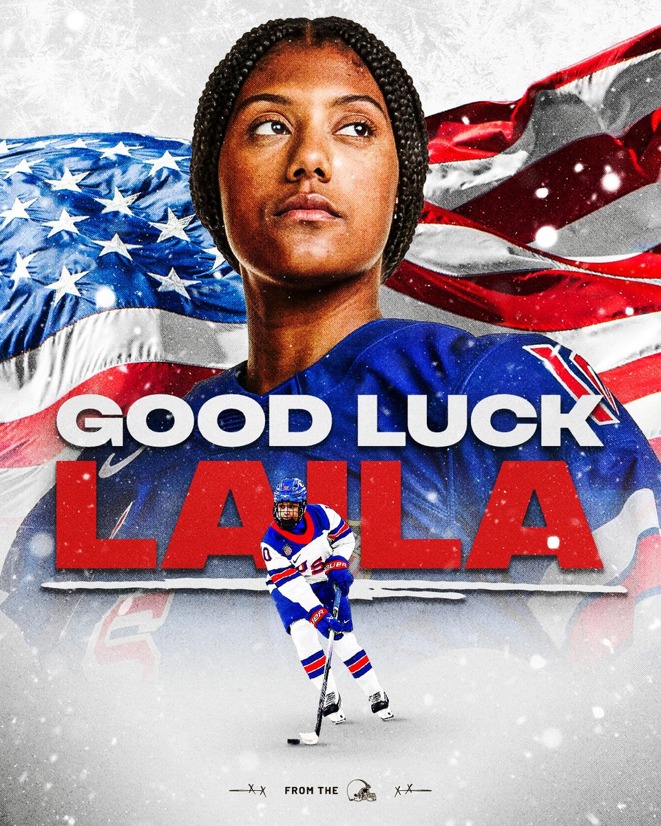 Wishing Cleveland Heights' own @laila_edwards21 and the rest of Team USA good luck as they chase gold against Canada today!